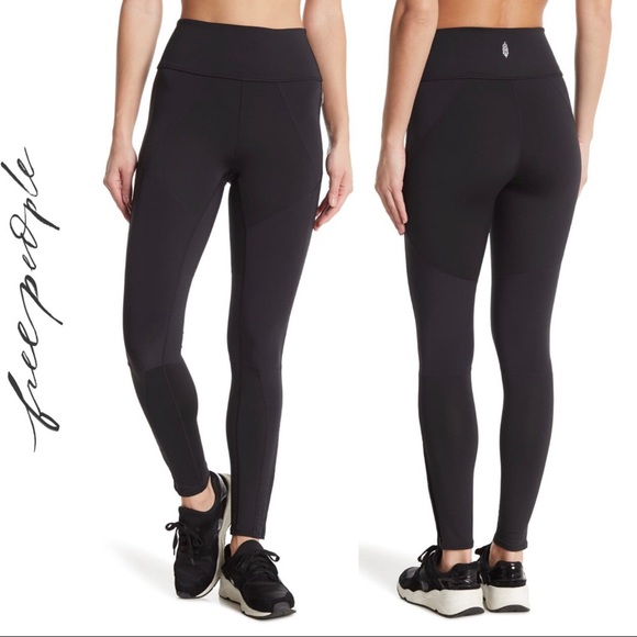 Free People Born to Run black leggings - Picture 1 of 10